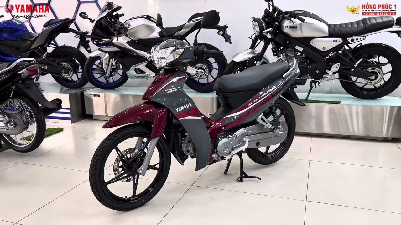 SIRIUS XÁM ĐỎ BÁNH MÂM 2025| YAMAHA HỒNG PHÚC 1-CẦN THƠ
