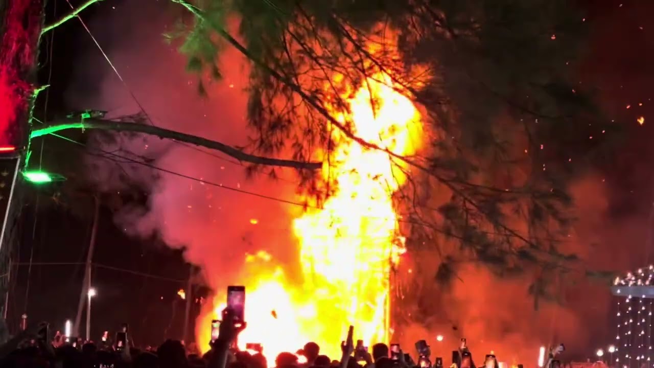 Kazhimbram Beach Festival 2025 #newyear #fireworks #kerala #thrissur