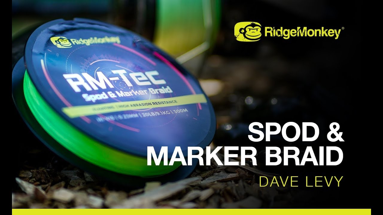 RidgeMonkey RM-Tec Spod & Marker Braid COMING SOON!