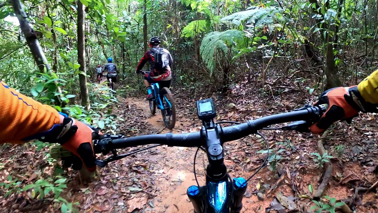 Ketam Trail Ubin - First Timer. With Bob n Syed.