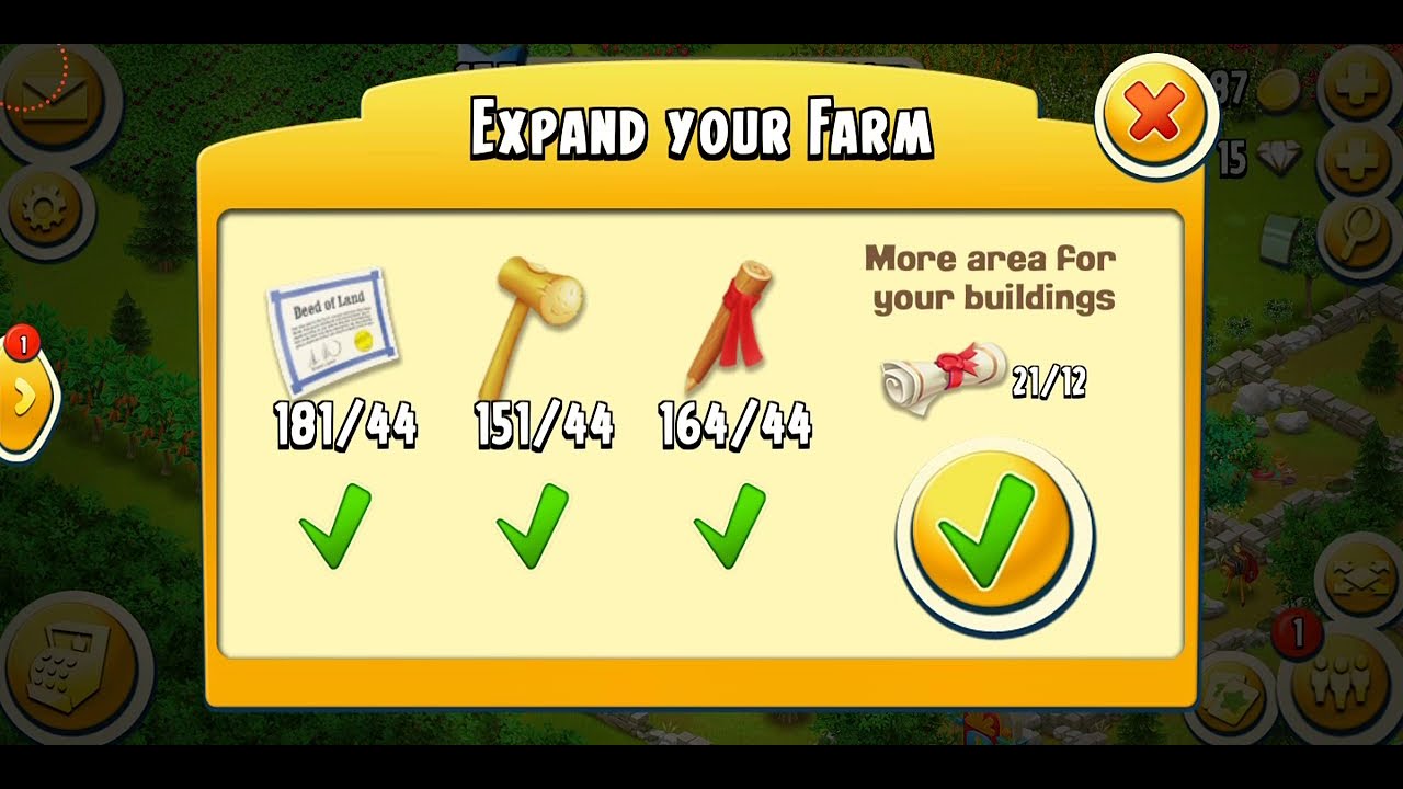 Hay Day - Expand the Farm Gameplay