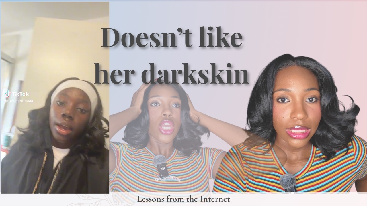 Young black girls hate their darkskin?