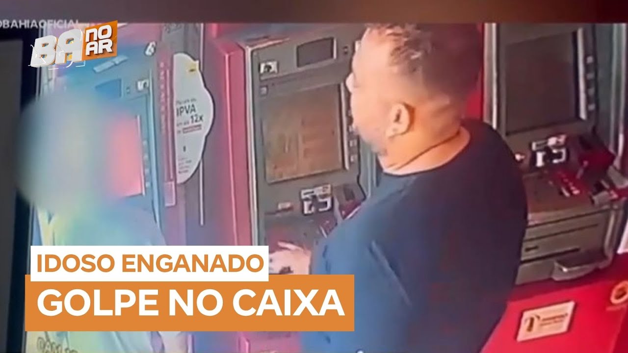 Idoso perde R$ 6 mil após ter cartão trocado por golpista em caixa eletrônico
