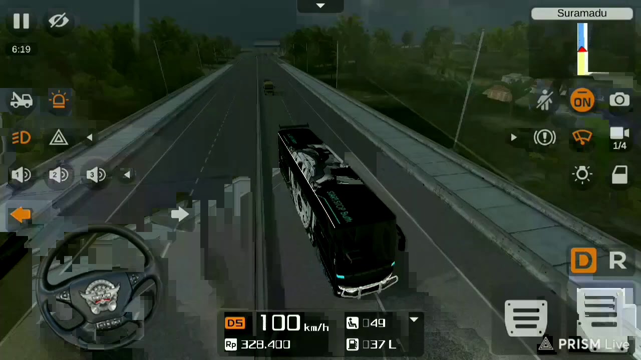 PSBB TETAP JALAN JALAN 😂 TRIP SURABAYA BANGKALAN BUS SIMULATOR