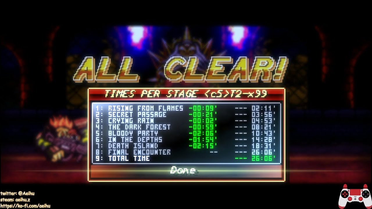 [某A][Speedrun]Fight'N Rage - Bolo - 26:06.00(IGT) - Unfair - Turbo Speed