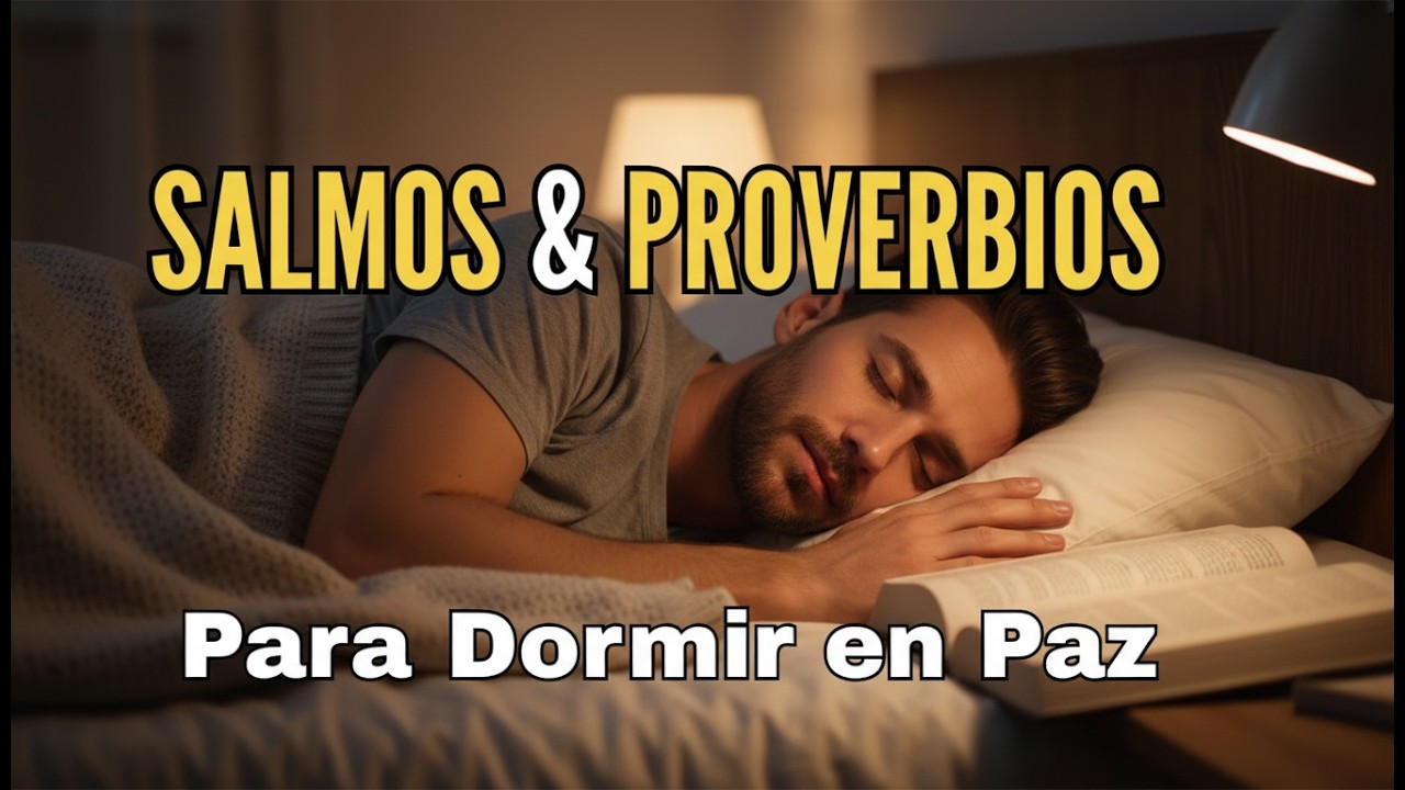 Salmos y Proverbios para Dormir Bendecido | Biblia Hablada con Reflexiones Esperanzadoras