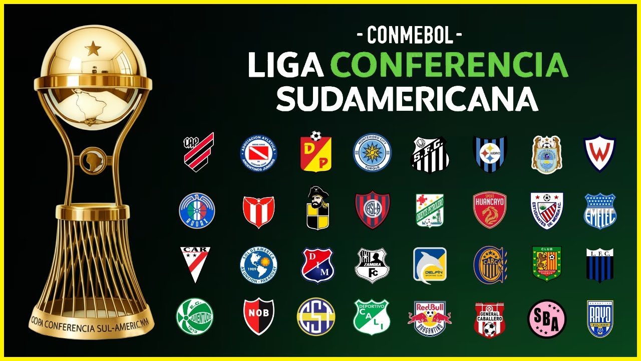 Criando a LIGA CONFERÊNCIA Sul-Americana com 32 Clubes sem Calendário Continental em 2025