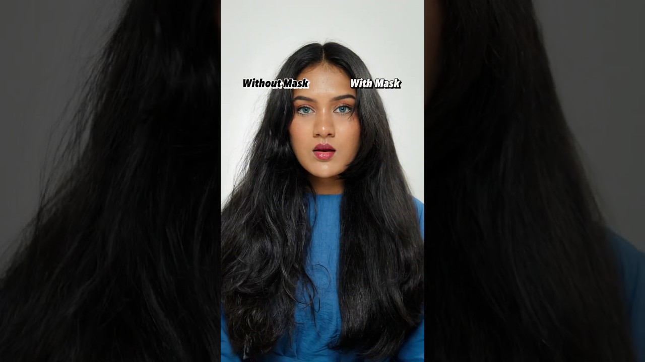 Testing the VIRAL Dove Hair Mask on frizzy & dry Hair😱