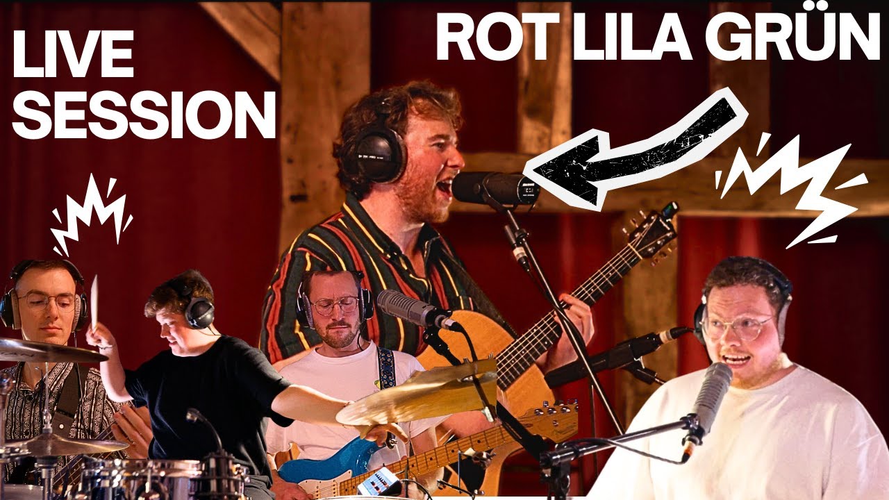 William Roine - Rot Lila Grün (Live Session mit Band)