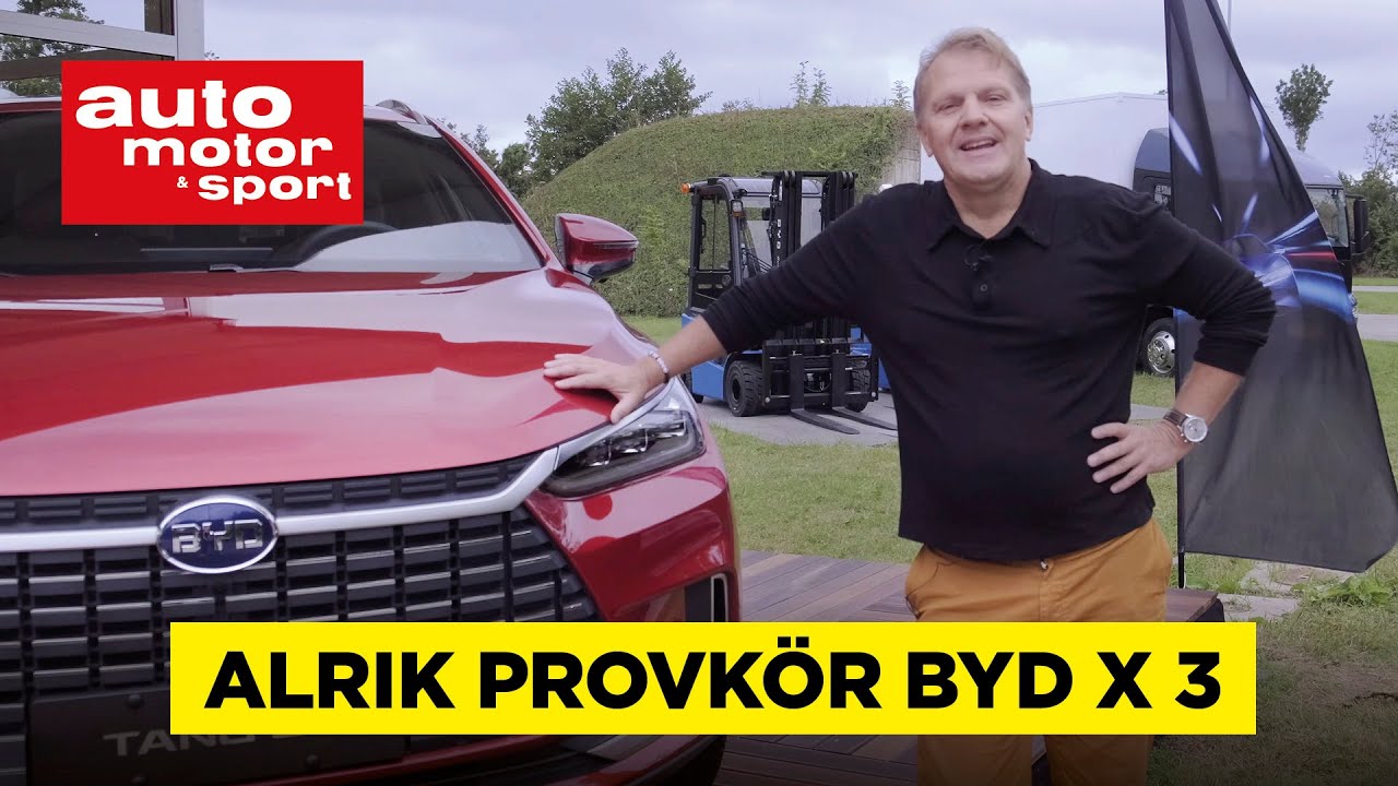 Större än Tesla! – Alrik kör 3 elbilar från kinesiska BYD