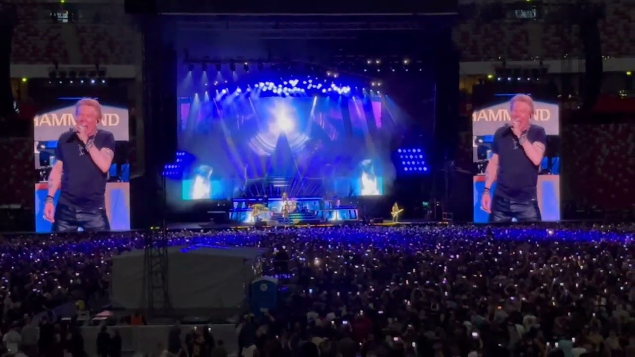 🎸Guns N Roses- Knockin’ On Heaven’s Door - Live 2025 @ Warsaw PGE Narodowy Stadium | 12 Jul 2025