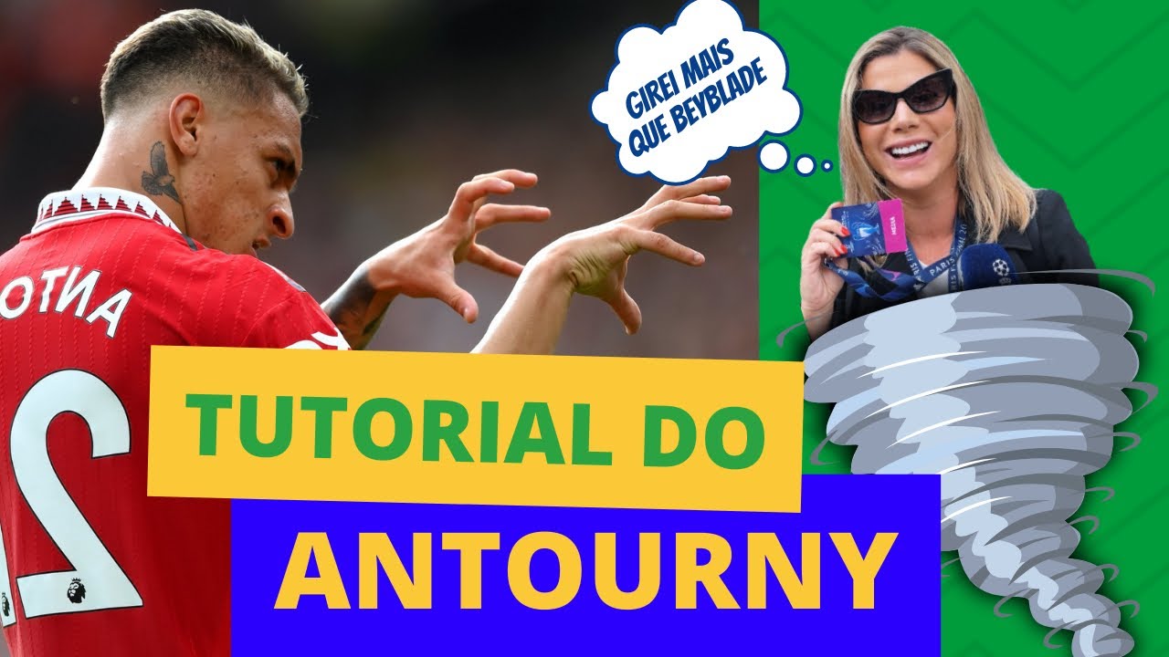 ANTONY ME ENSINOU O DRIBLE DELE. VEM APRENDER COMIGO!
