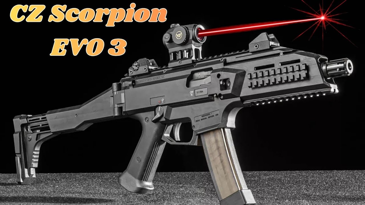 Najbardziej śmiercionośne pistolety maszynowe 2025 roku 🔥 | CZ Scorpion EVO 3 &ndash; wyjaśnienie