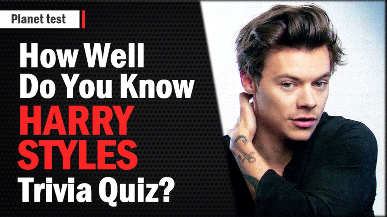 How Well Do You Know Harry Styles trivia | Singer Quiz #12 | Planet test