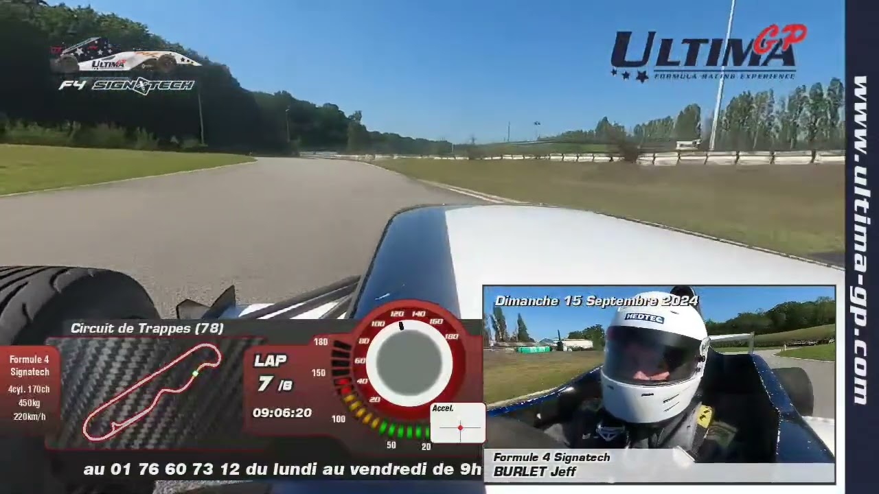 Baptême de Formule 4 sur le circuit Beltoise à Trappes