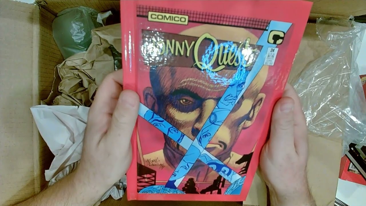 Custom comics binding unboxing from Houchen Bindery