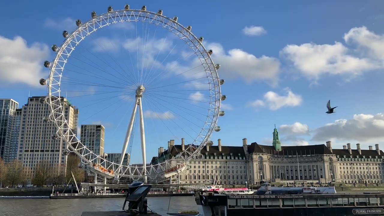 London Eye Time Lapse_Relaxing Music #londontamil
