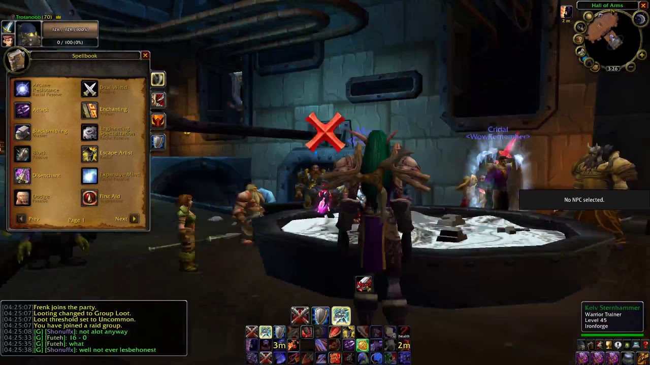 Warmane Outland TBC Warrior 2v2