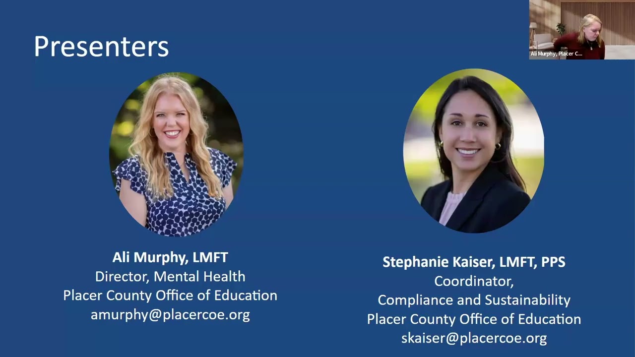 January 2026 Community of Practice - Placer COE