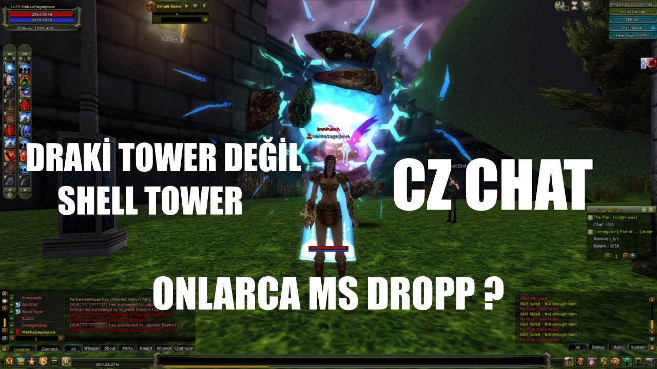ZERO SIFIRDAN BP PRİEST #3 l DRAKİ TOWER BİTMİŞ l CZ CHAT l YENİ KLAN YENİ MACERA l KNİGHT ONLİNE
