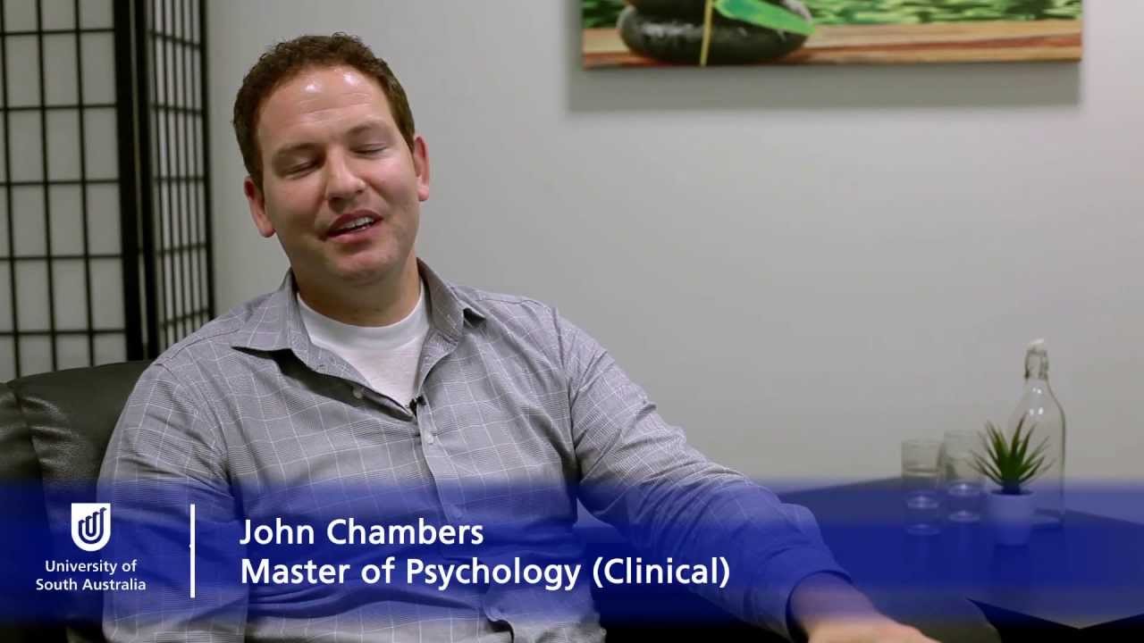 Clinical Psychology graduate John Chambers - University of South Australia