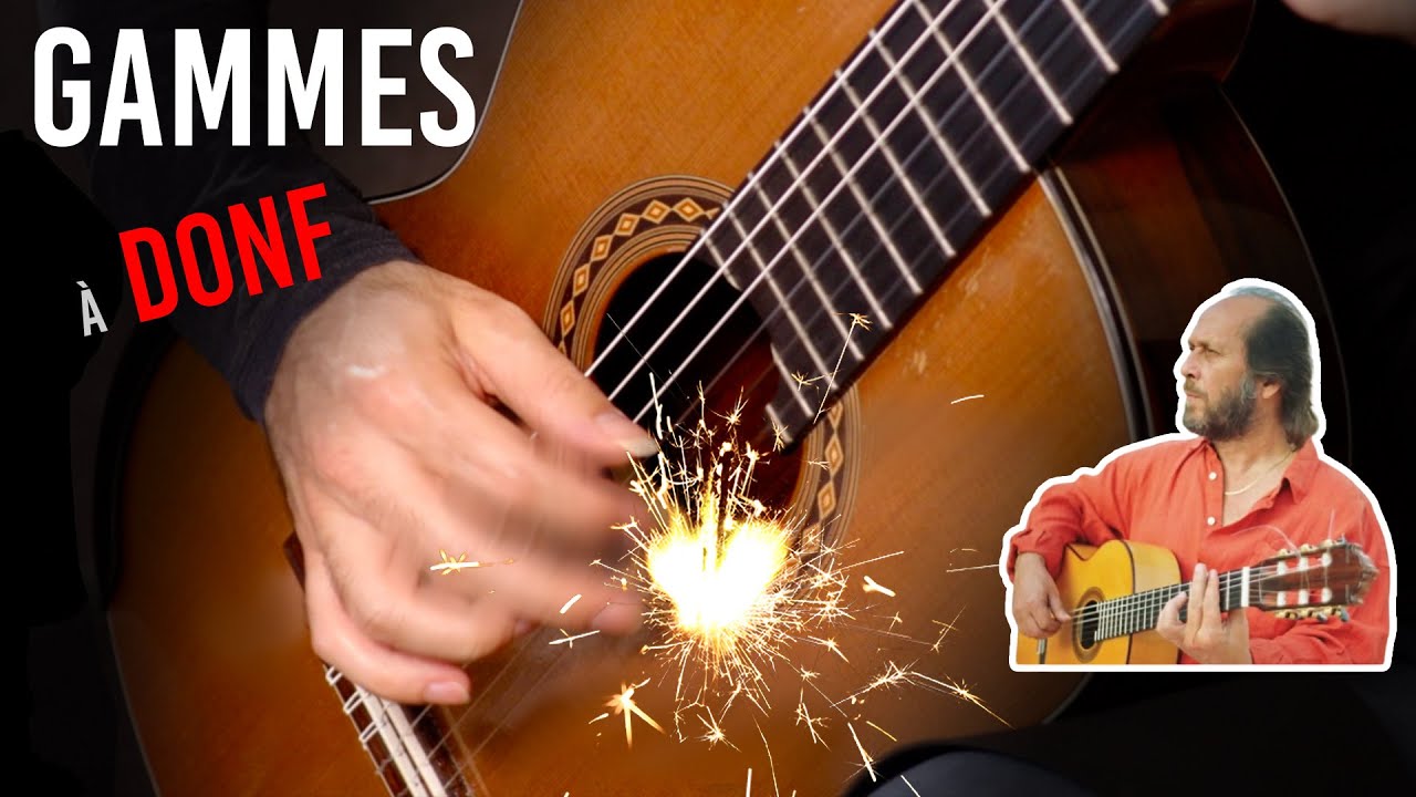TOP 5 Exercices pour jouer VITE les gammes à la Paco de Lucia !