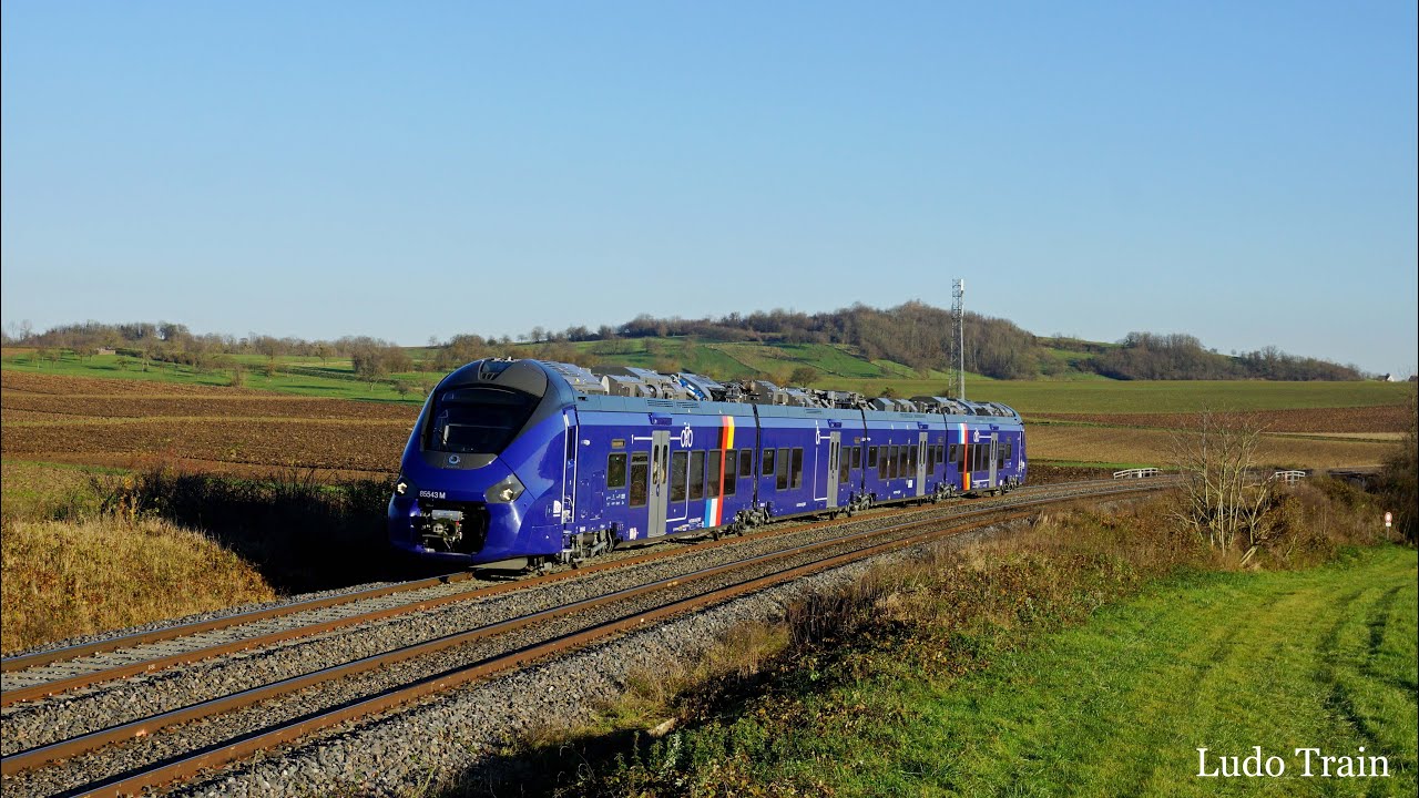 Le nouveau R&eacute;giolis TFA B85500 CAF - Alstom en service !