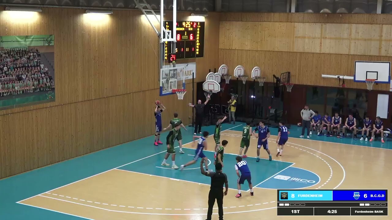 FURDENHEIM & BCGD U18 M DU 11/01/2026 A FURDENHEIM