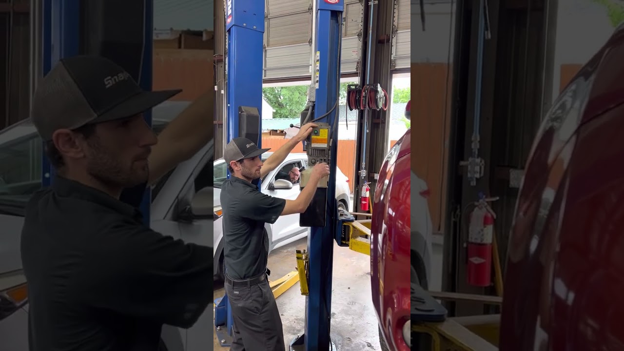 How to safely use a two post lift