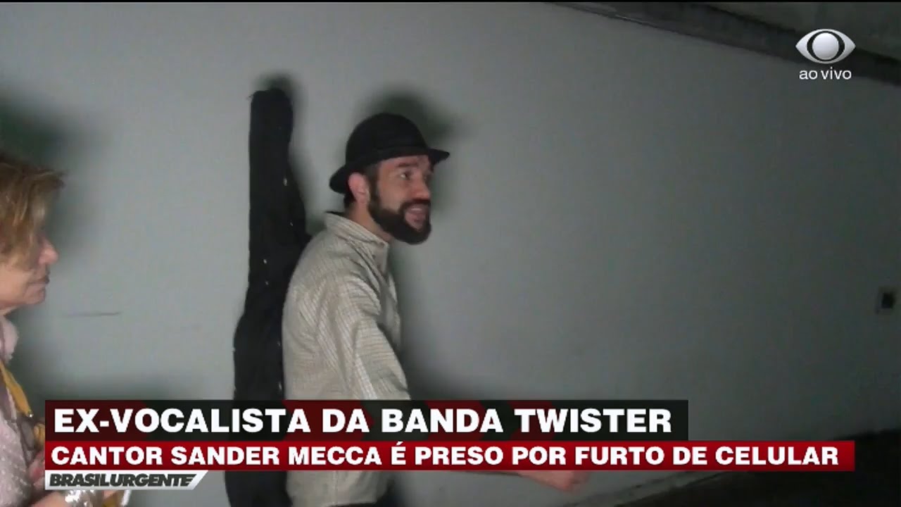 Sander Mecca, ex-Twister, é preso por furto de celular