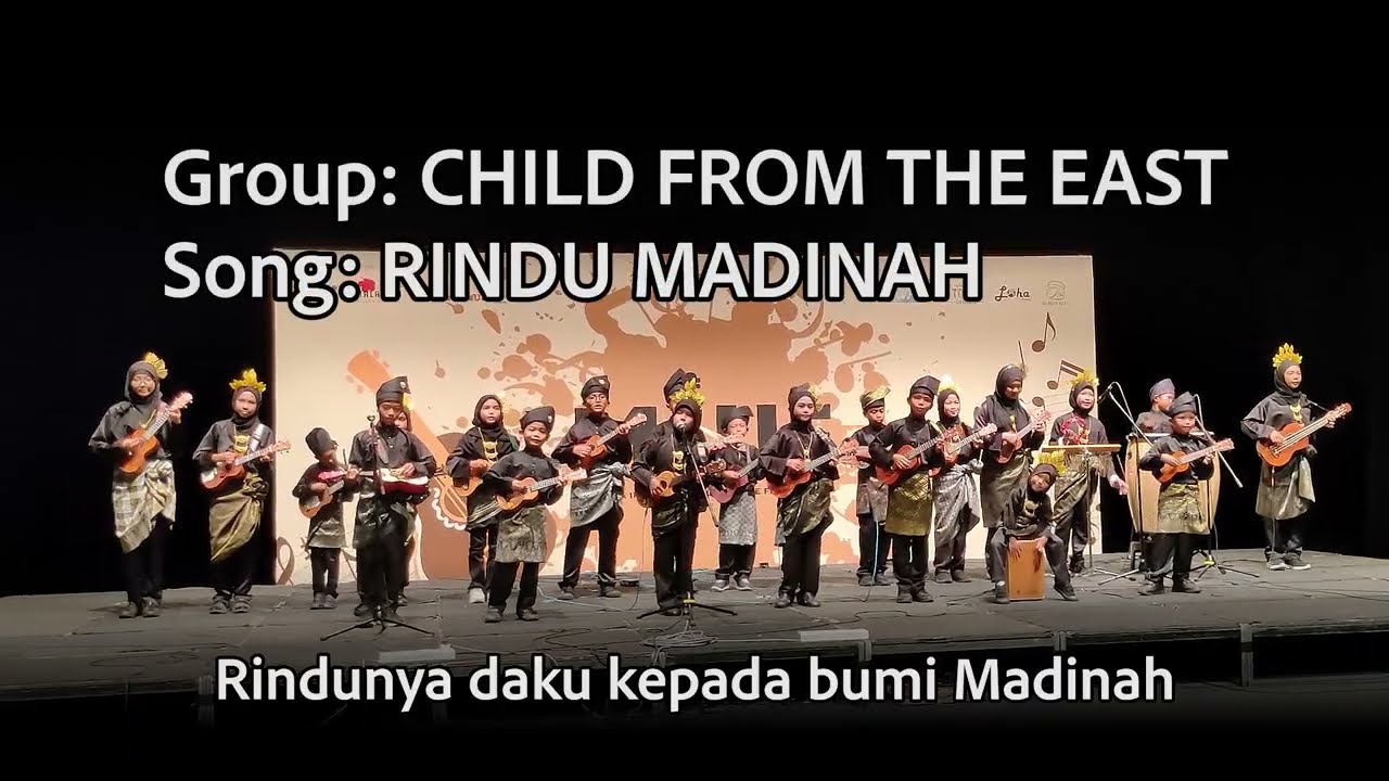 RINDU MADINAH (Ukulele) CHILD FROM THE EAST Live at MIUF2024