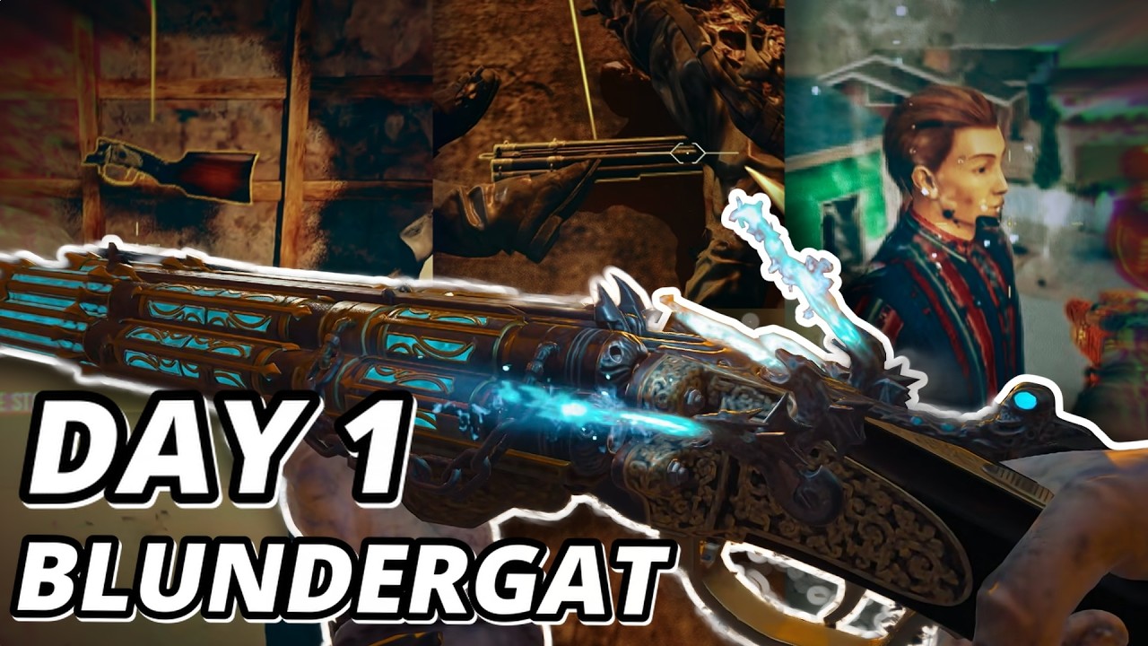 Day 1 Paradox Junction | Solving The Blundergat & Upgrade In Black Ops 7 Zombies | Easter Egg