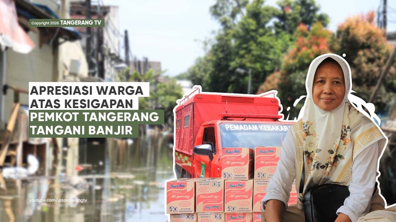 Warga Kecamatan Periuk Apresiasi Gerak Cepat Pemkot Tangerang Atasi Banjir [TangerangTV]