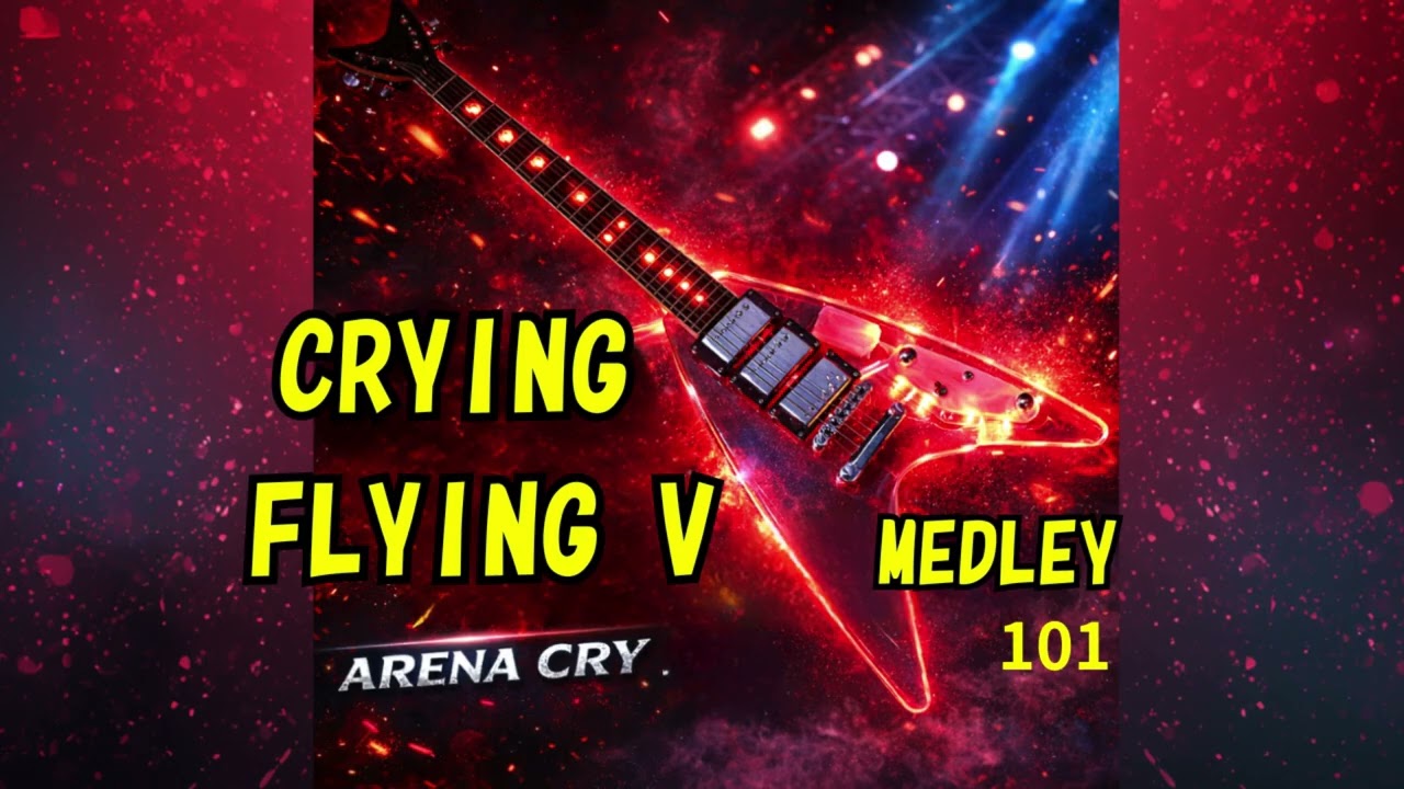 Crying Flying V Guitar Medley (65 Min) | Into the Arena Inspired | ARENA CRY GUITAR【No101】