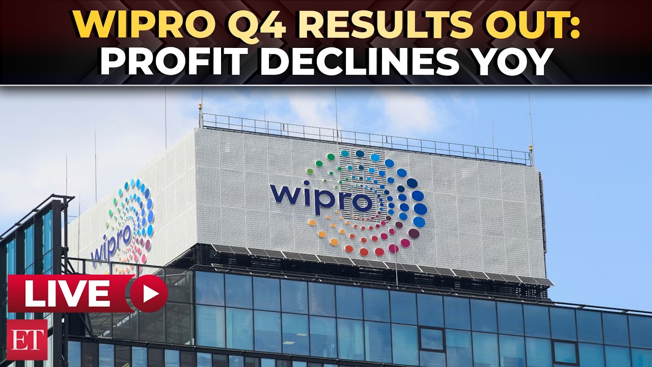 LIVE | Wipro Q4 results: Profit drops 1.89% on yearly basis | Earnings under pressure