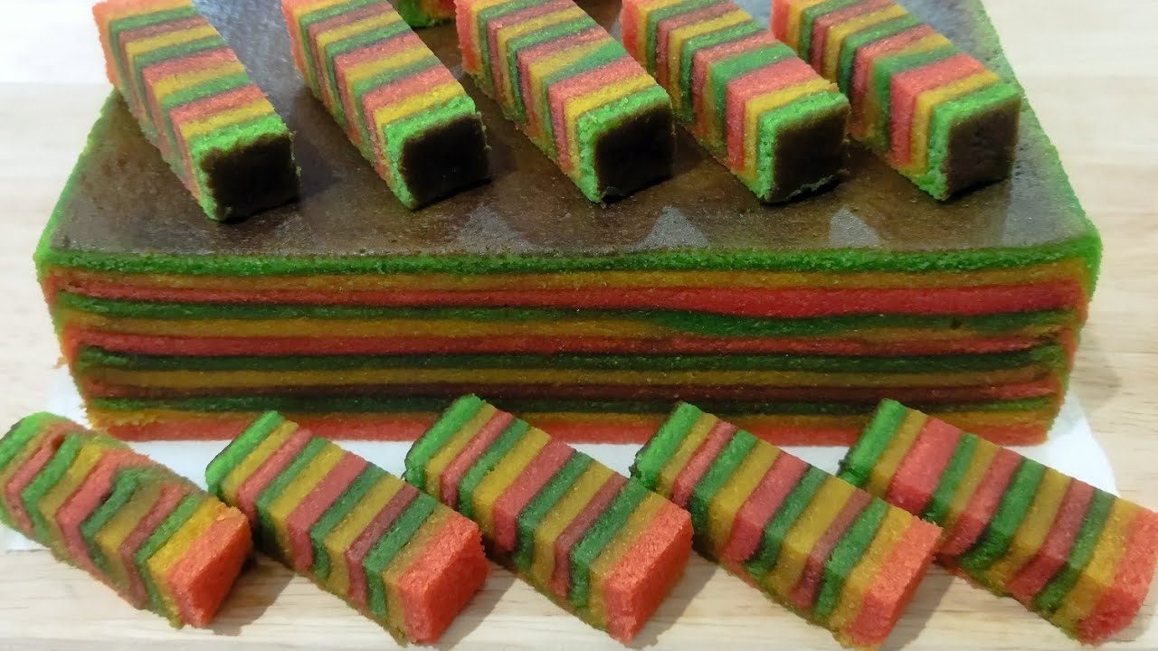 KEK LAPIS GUNUNG MULU || LAPIS SARAWAK