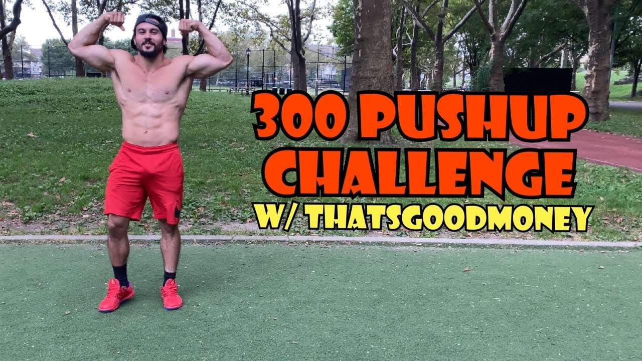 300 отжиманий с участием @thatsgoodmoney | Эрик Ривера