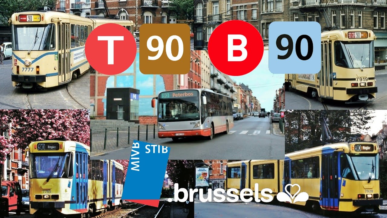 LIGNE : 90 De La STIB