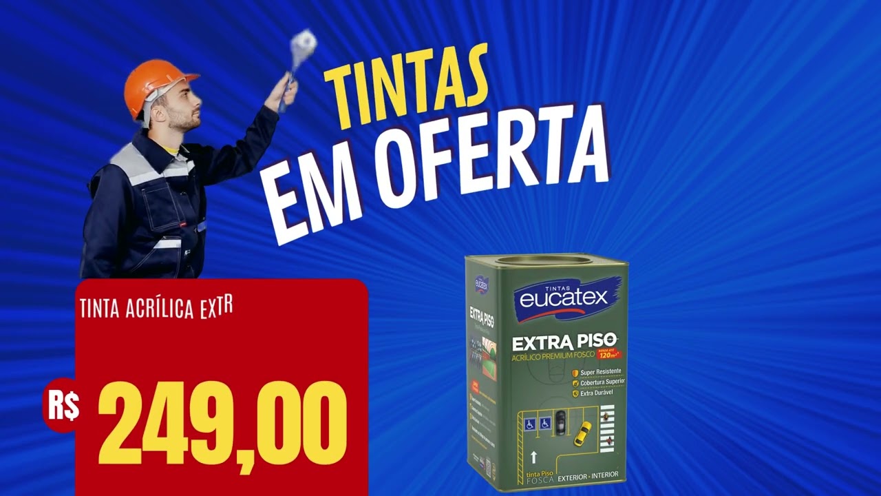 Pinte Mais, Gaste Menos: Promo&ccedil;&atilde;o de Tintas Julho!