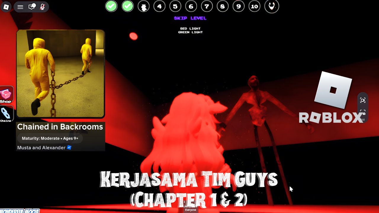 KOMPAK BANGET KITA GUYS | CHAINED IN BACKROOMS | ROBLOX
