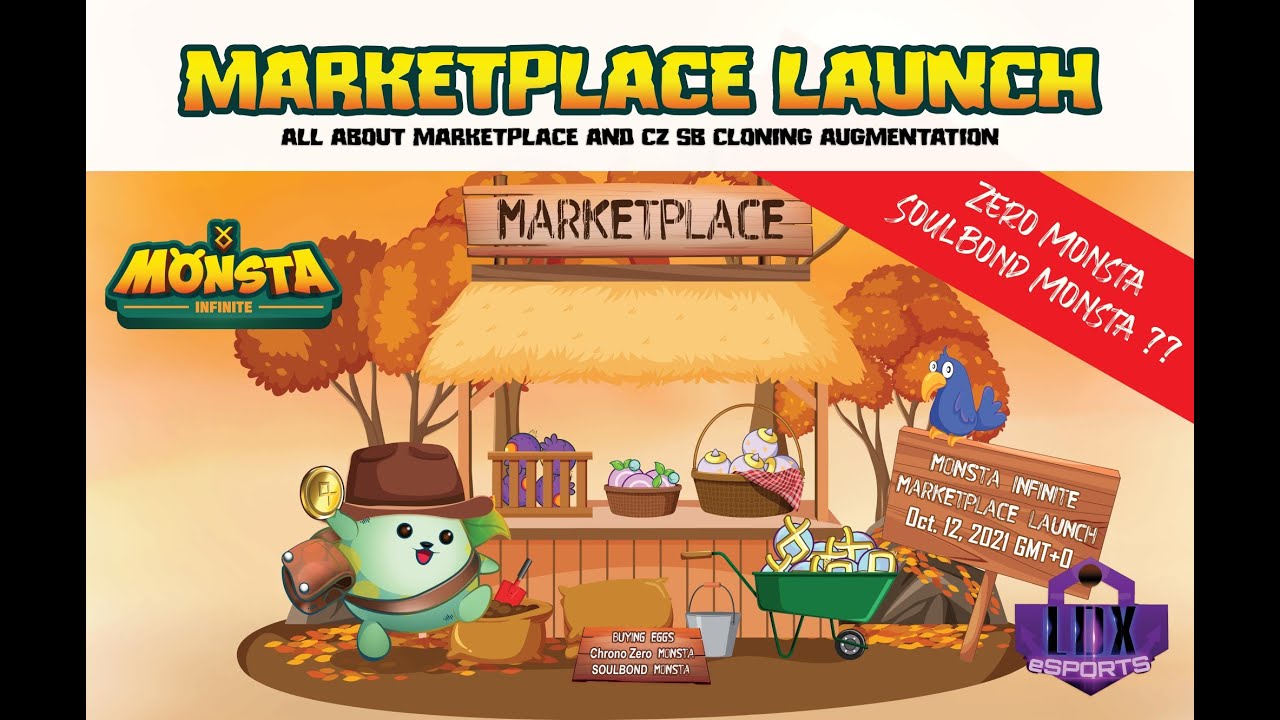 Monsta Infinite | Marketplace Launch | ChronoZero & SoulBond | Cloning | Augmentation | [FIL]