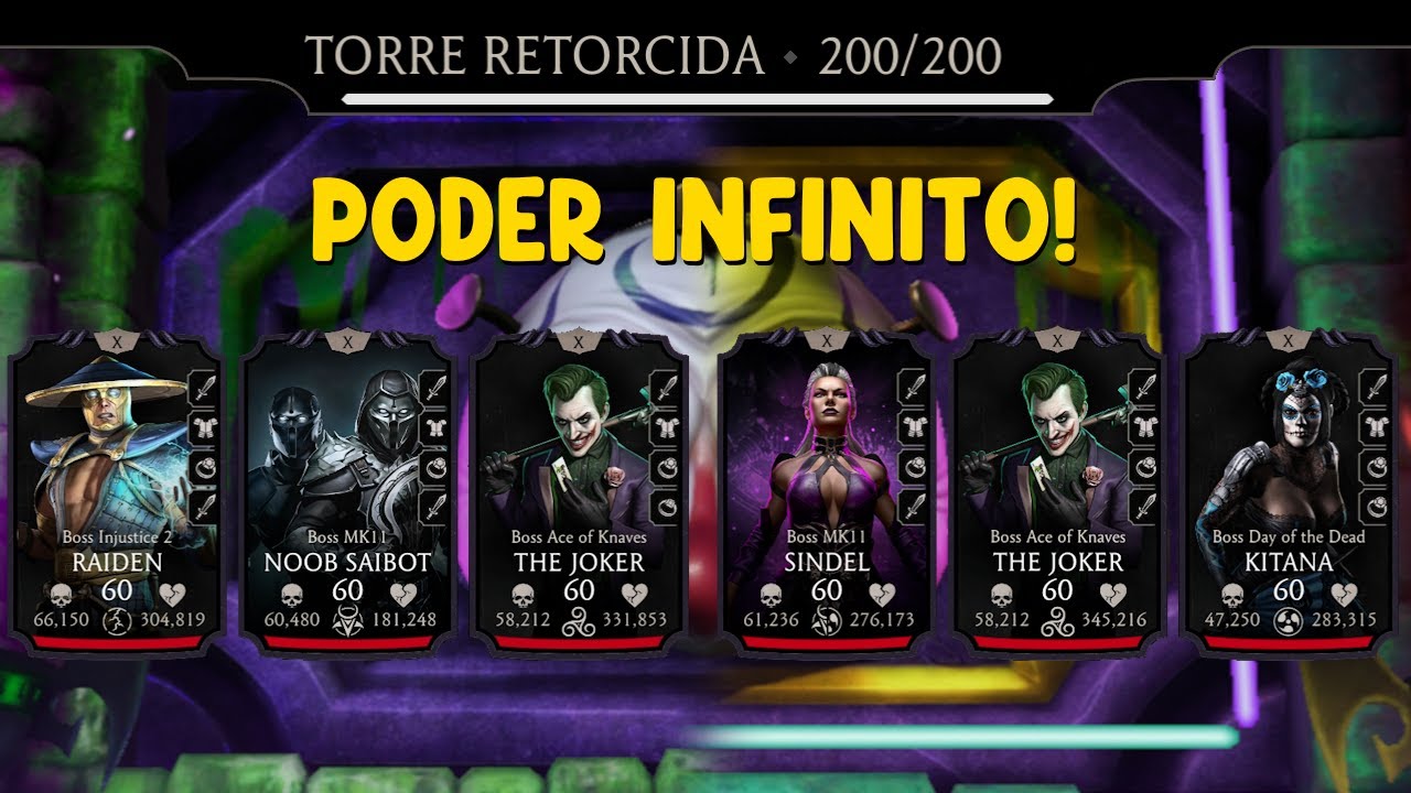 Poder Infinito sem limites ilimitado|Zerando Torre Retorcida Normal e Fatal sem danos esquizofrenia