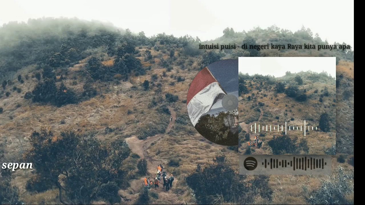 intuisi puisi - di negeri kaya kita punya apa (lirik)