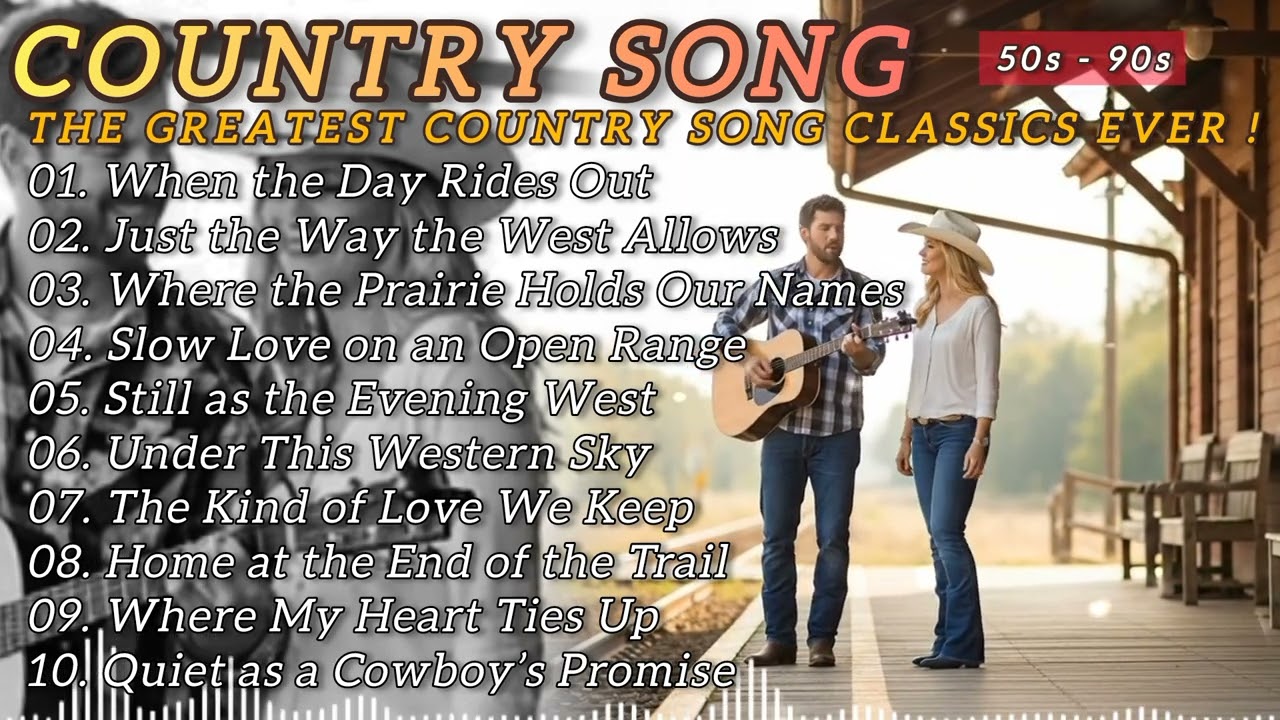 Classic Country Songs – Slow Love on an Open Range | The Greatest Country Classics Ever