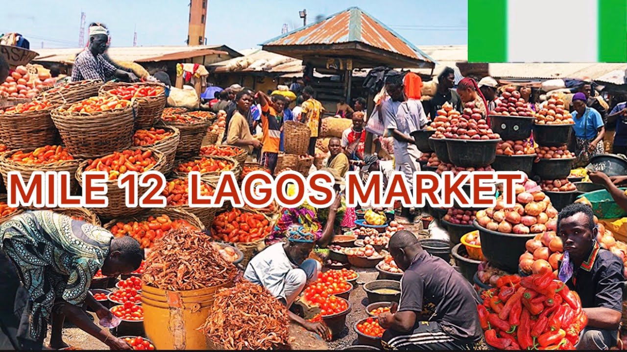 Cheapest  food market in Lagos Nigeria, Mile 12,prices of food in Lagos Nigeria,west Africa