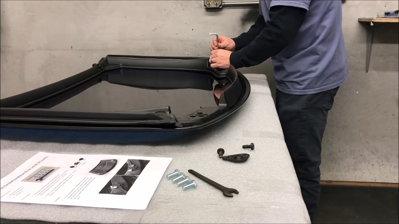 On-Car Roof Installation Kit For Late '86-'96 Corvettes