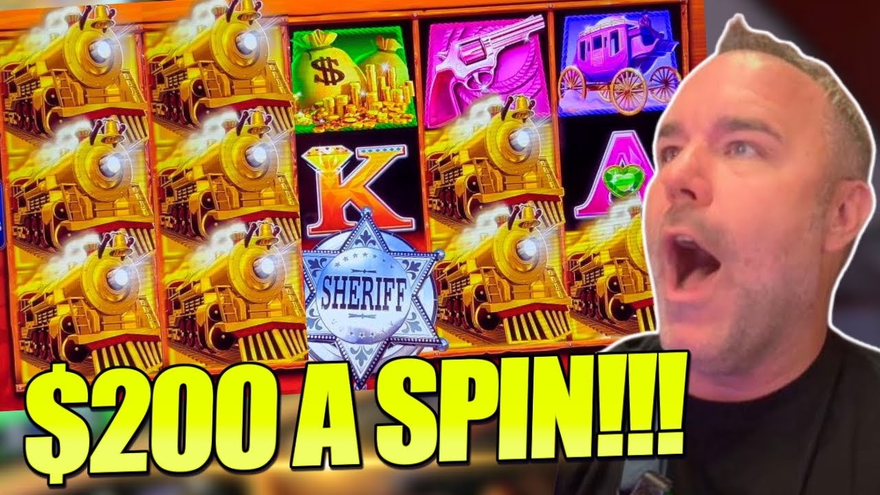 $200/Bet All Aboard Jackpot! You Won't Believe My Reaction!