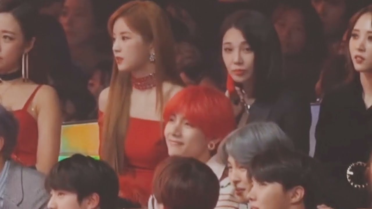 the love triangle - Eunji, Jimin and Jungkook