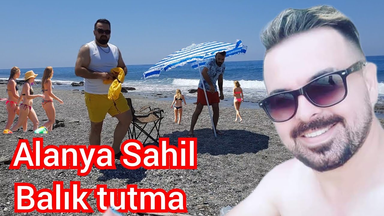 Alanya Sahil Balık Tutma (Vlog07)