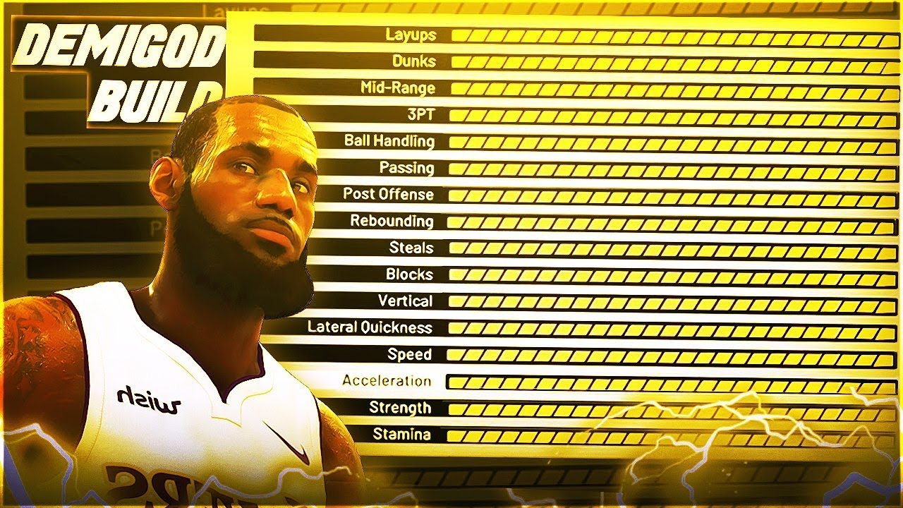 The *Best Archetype Build* In NBA 2K19! Demi God Can Do Anything!